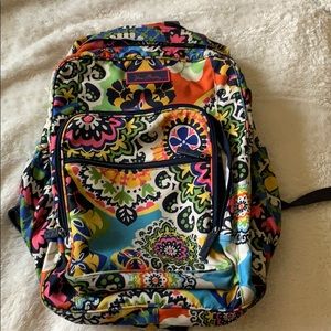 Vera Bradley canvas backpack